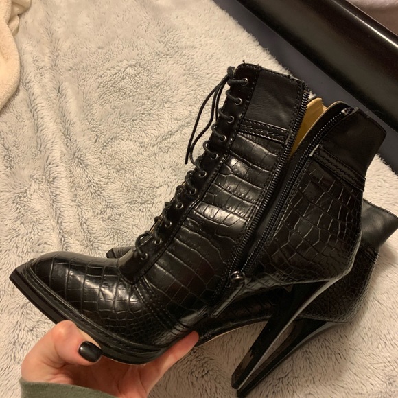 Black GX  Noriko Boots size 8 - Picture 2 of 5